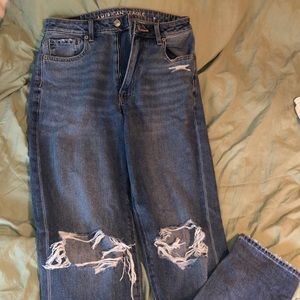 American Eagle High Rise Mom Jeans